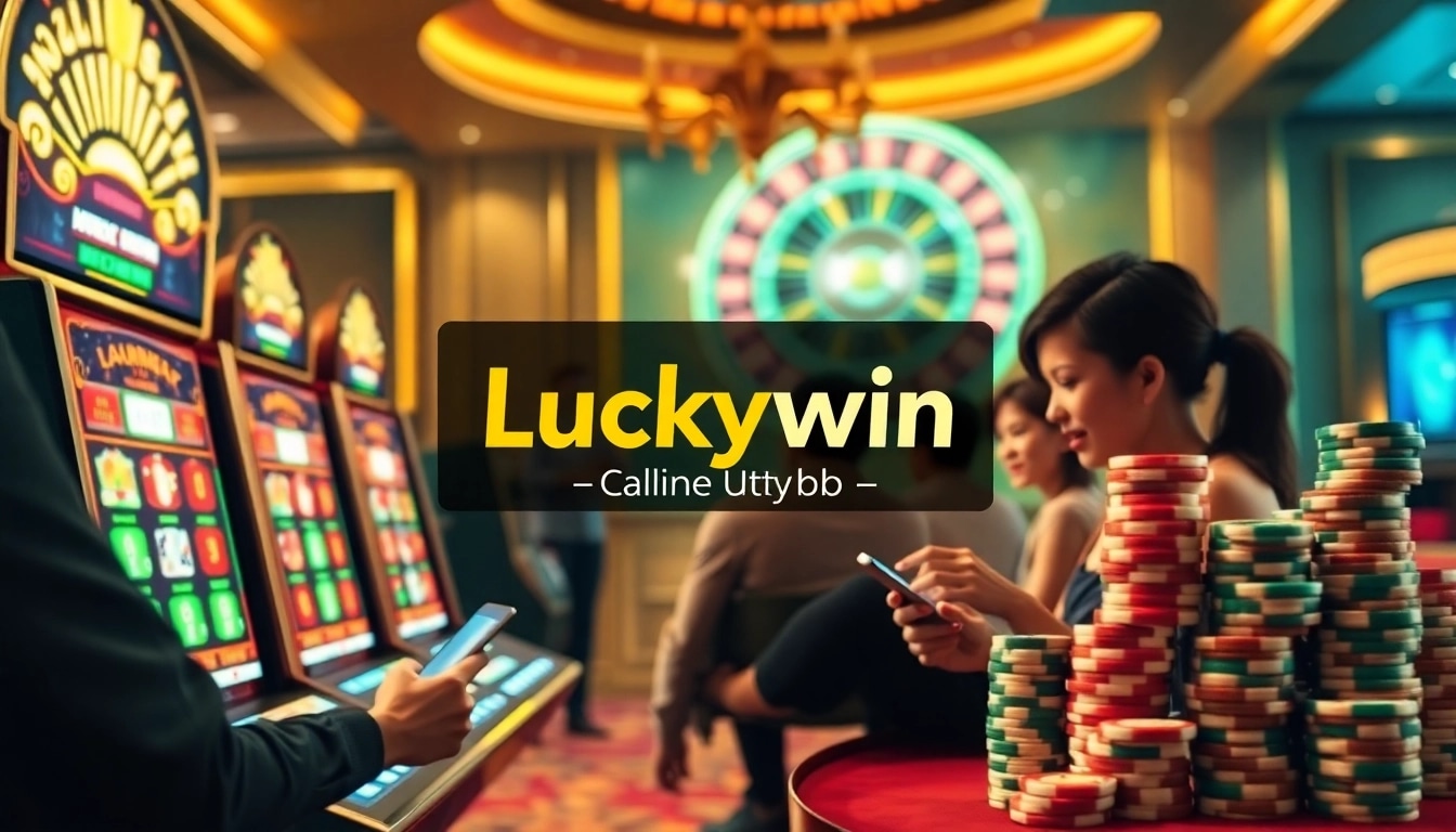 Experience the thrill of Link Luckywin uy tín through engaging casino action online.