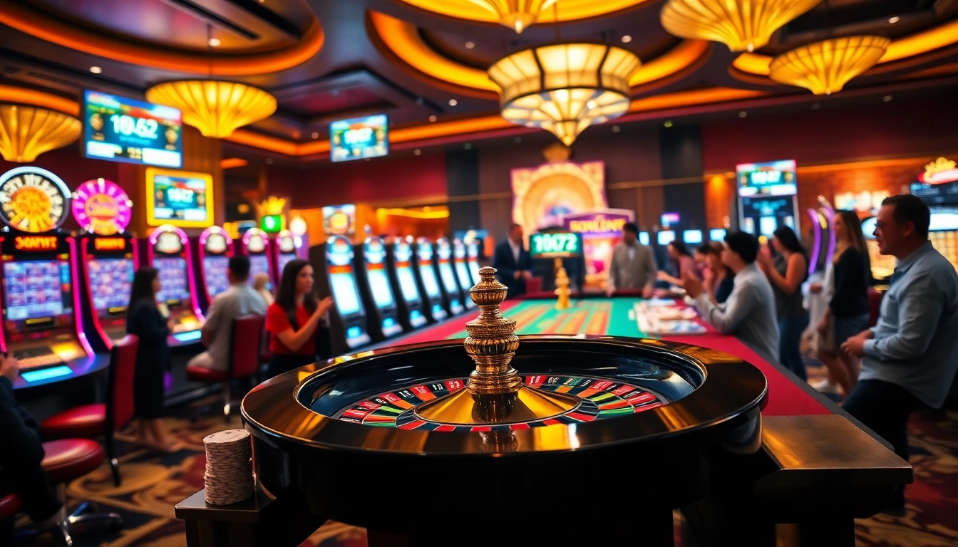 Experience the thrill of gambling at NOHU52 with lively casino games and vibrant ambiance.