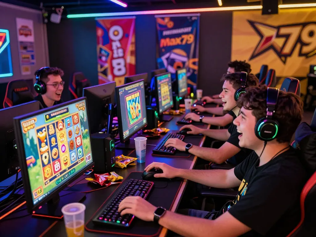 Exciting Max94 online gaming competition among players enjoying slot games.