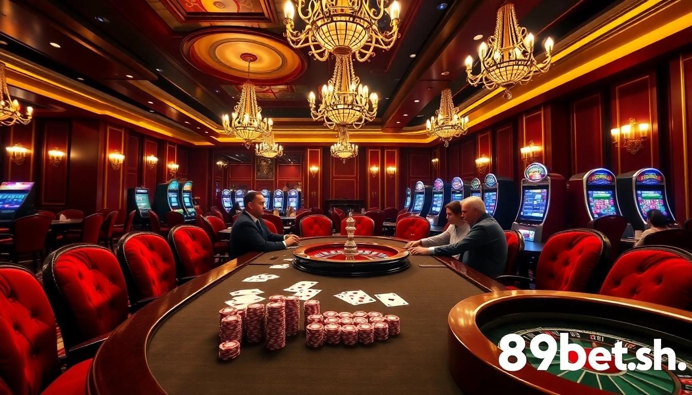 Experience the excitement of poker at 89bet.sh with vibrant casino elements and dynamic gameplay.