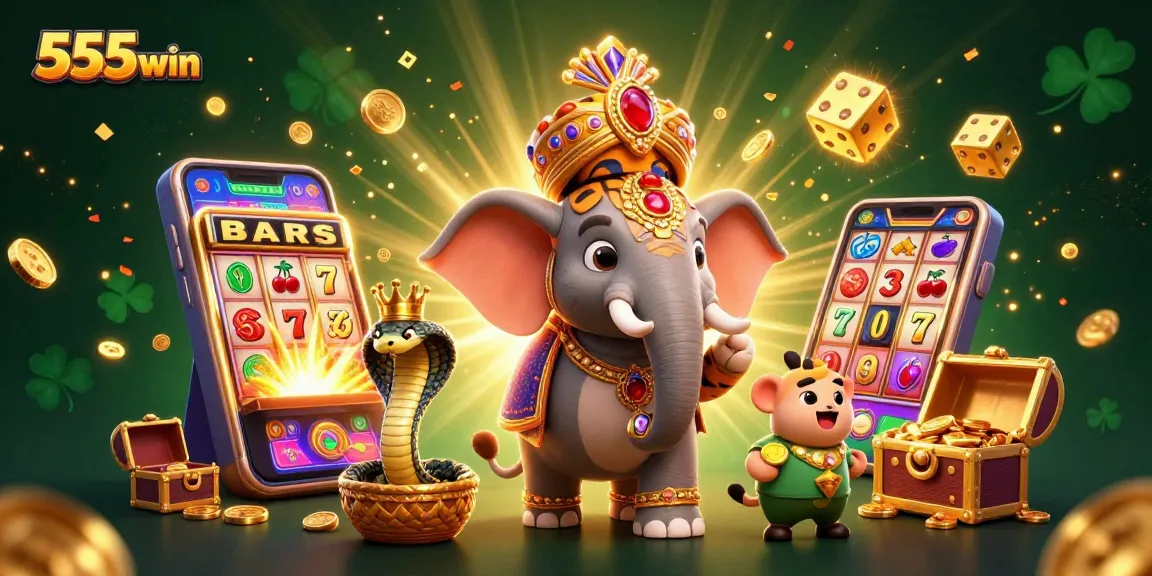 Experience the thrill of gaming with 555win's jackpot excitement and stunning 3D visuals.