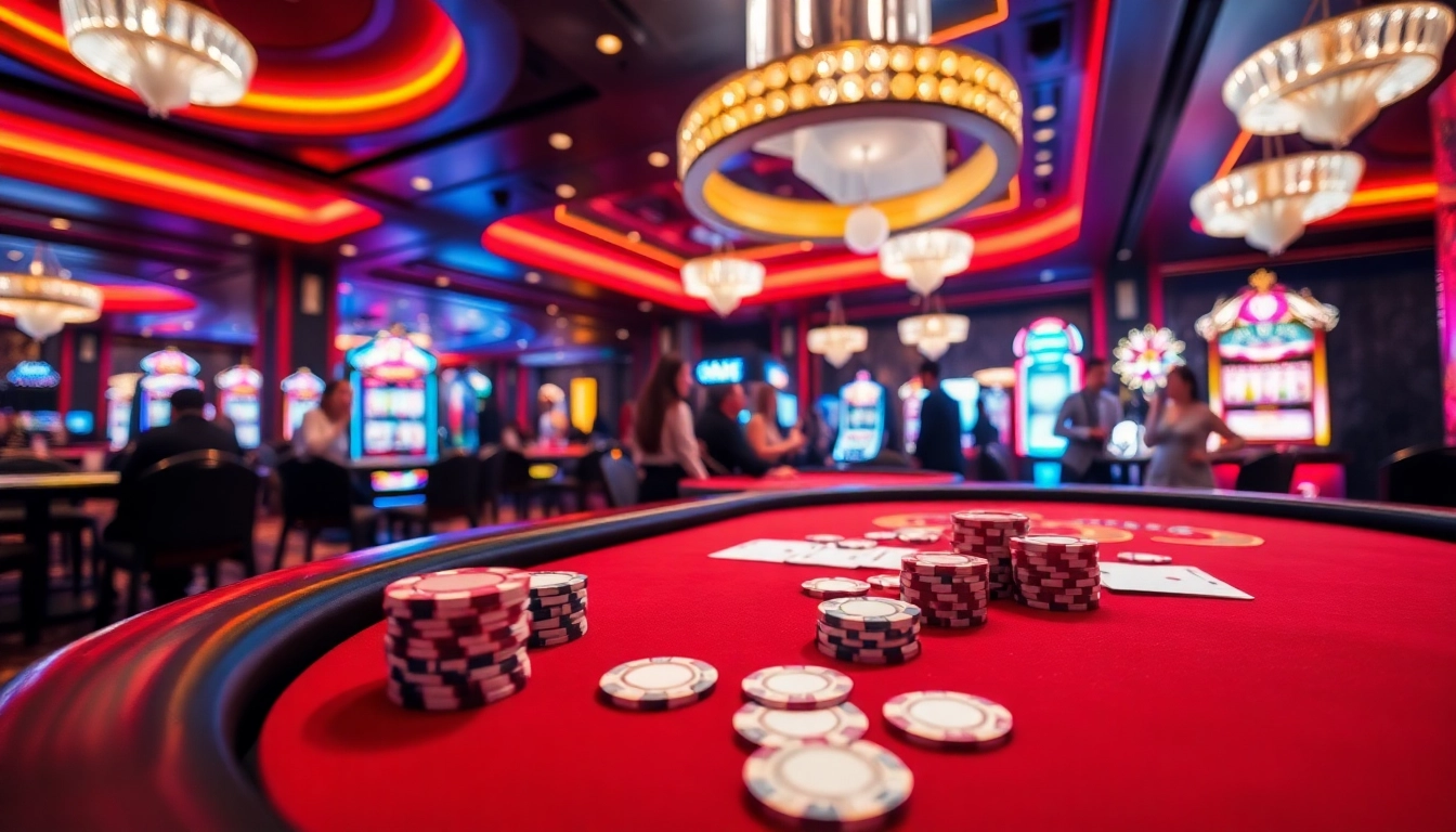 Players engaging in strategic games at MM88 COM casino, showcasing excitement and luxury.