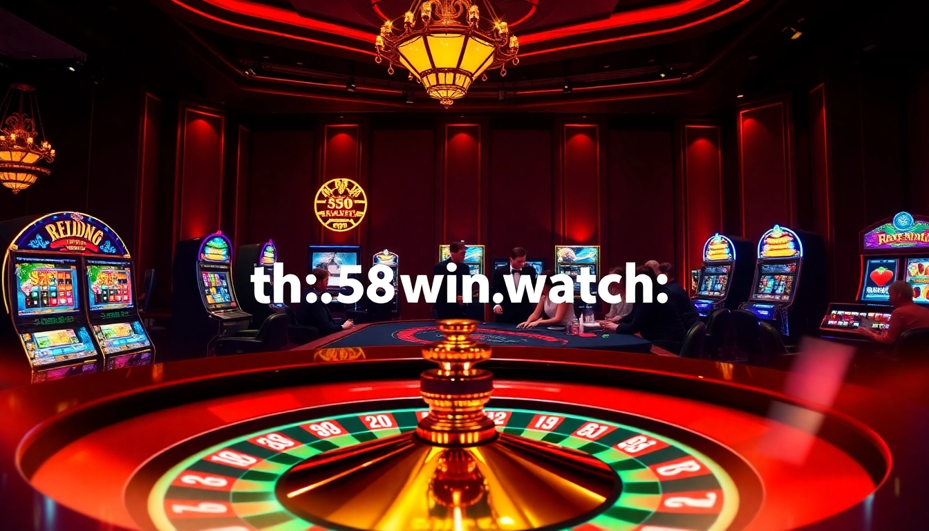 Experience high-stakes gaming excitement at https://58win.watch/ with vibrant casino visuals and thrilling action.