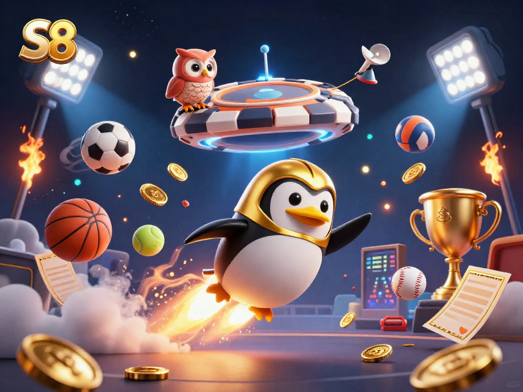 S8 invites you to enjoy live online sports betting with dynamic scenes of excitement.