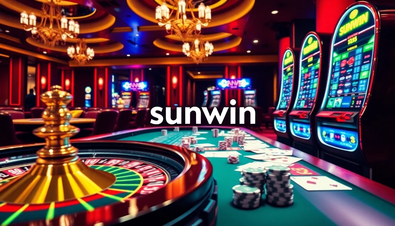 Experience the excitement of sunwin with a vibrant online casino featuring roulette and poker.