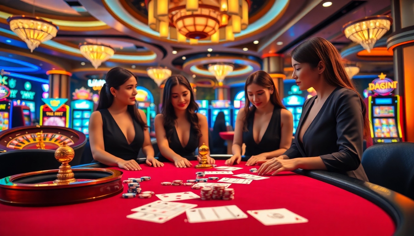 Experience the excitement at nhà cái hubet with live dealer games, vibrant tables, and thrilling casino elements.