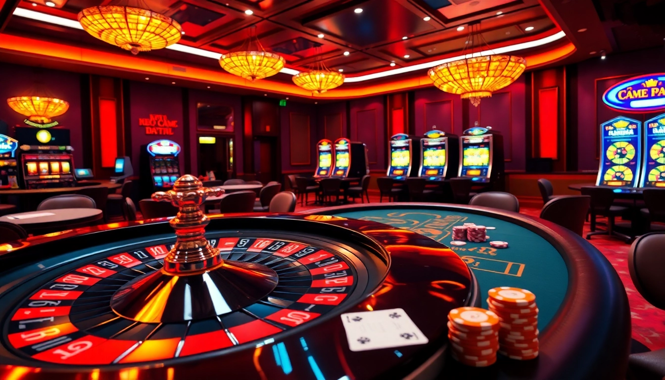 Engaging scene illustrating kèo nhà cái with poker chips and betting slips in a luxury casino.