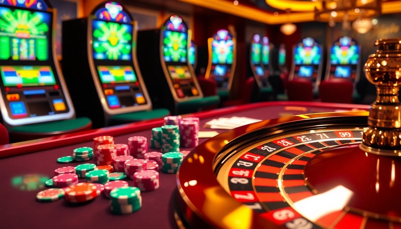 Engage in high-stakes poker at a lush MK8-themed casino table with vibrant chips and cards.