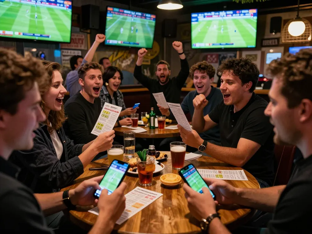 Socolive offers interactive betting experiences showing passionate fans engaged in sports betting.
