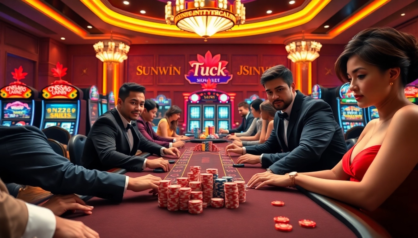 Experience the thrill of winning at https://sunwin5.org/ with vibrant casino visuals and exciting gameplay.