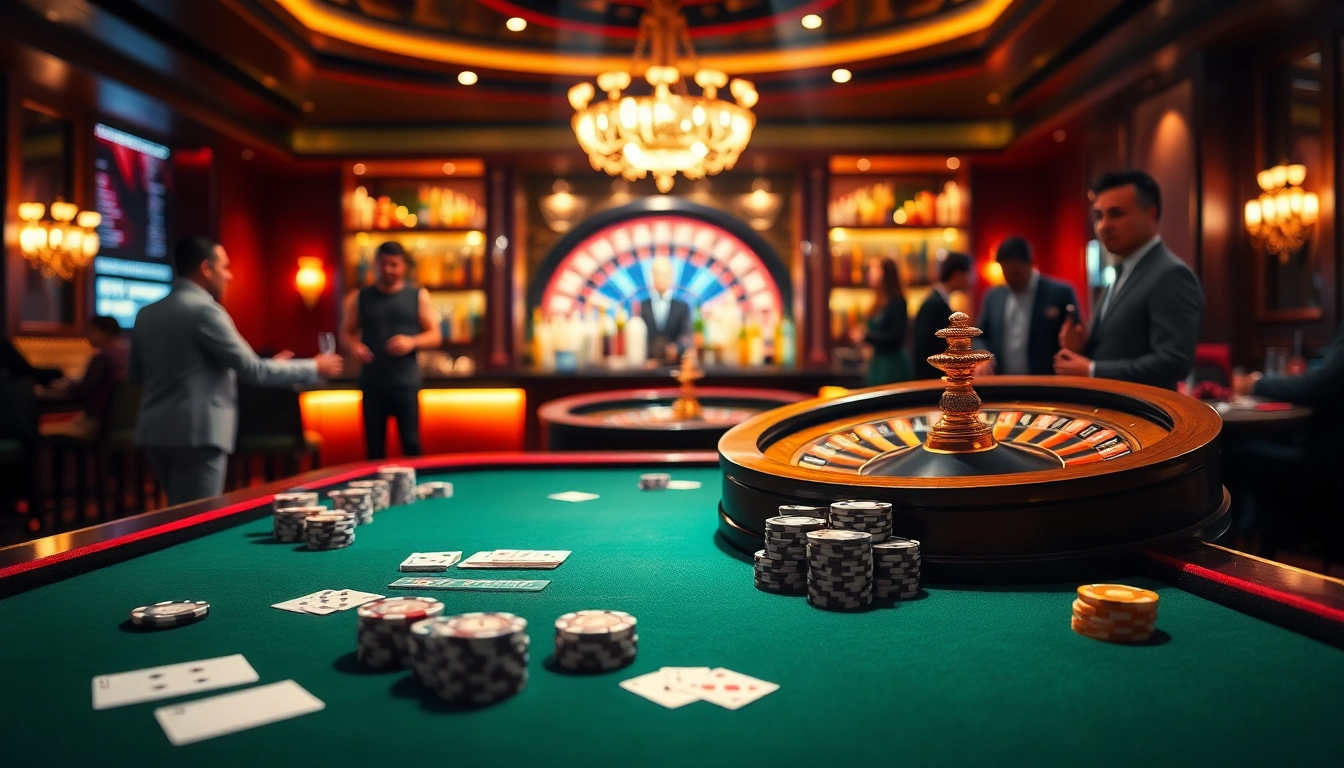 Experience the excitement of gambling at xx88 with vibrant casino tables and thrilling games.