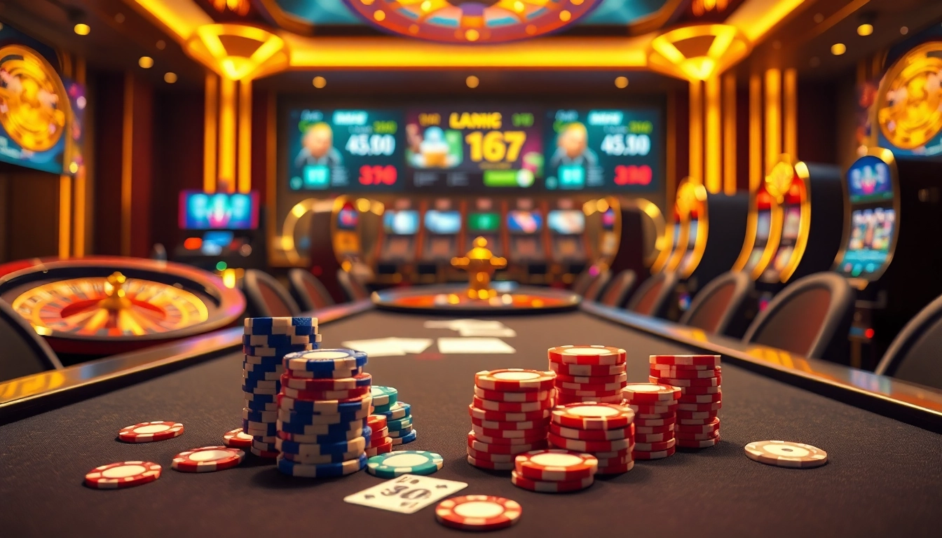 Experience thrilling betting with lô đề uy tín at a luxurious casino table.