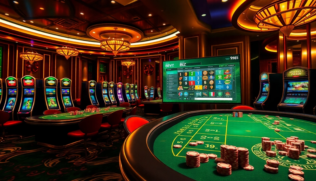 Engage with 888VI BIZ as players enjoy an exciting online casino experience.