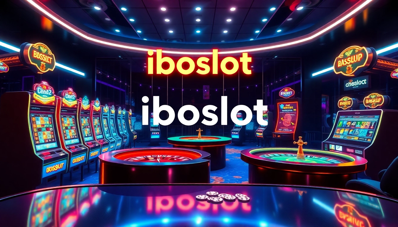 Experience thrilling gambling with iboslot’s vibrant online casino and gaming interfaces.