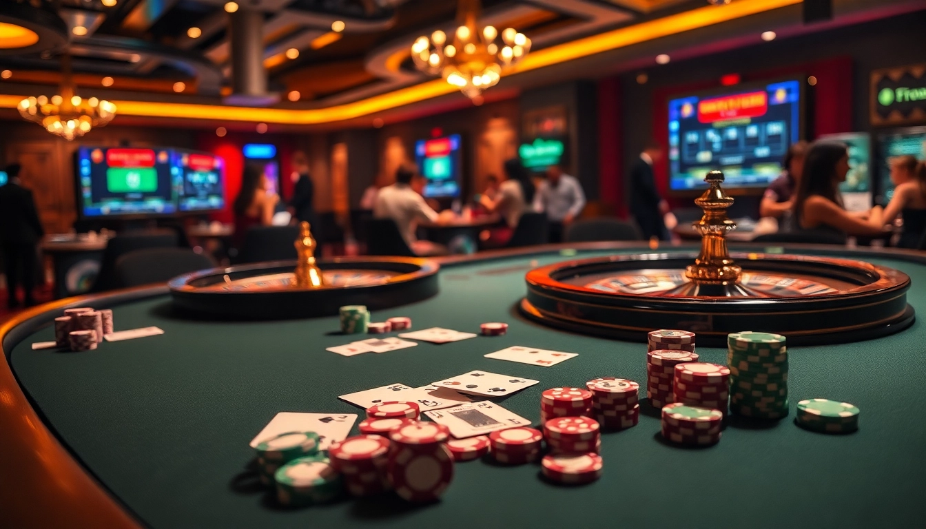 Experience the thrill of casino gaming at https://fnew88.com/ with our exciting poker and roulette tables.
