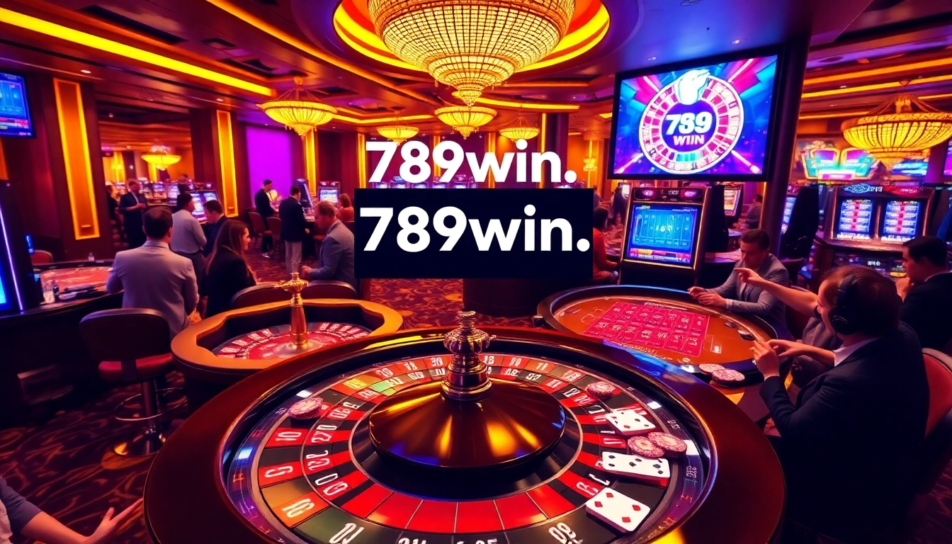 Experience thrilling games at 789win.com with vibrant slot machines and engaging casino action.
