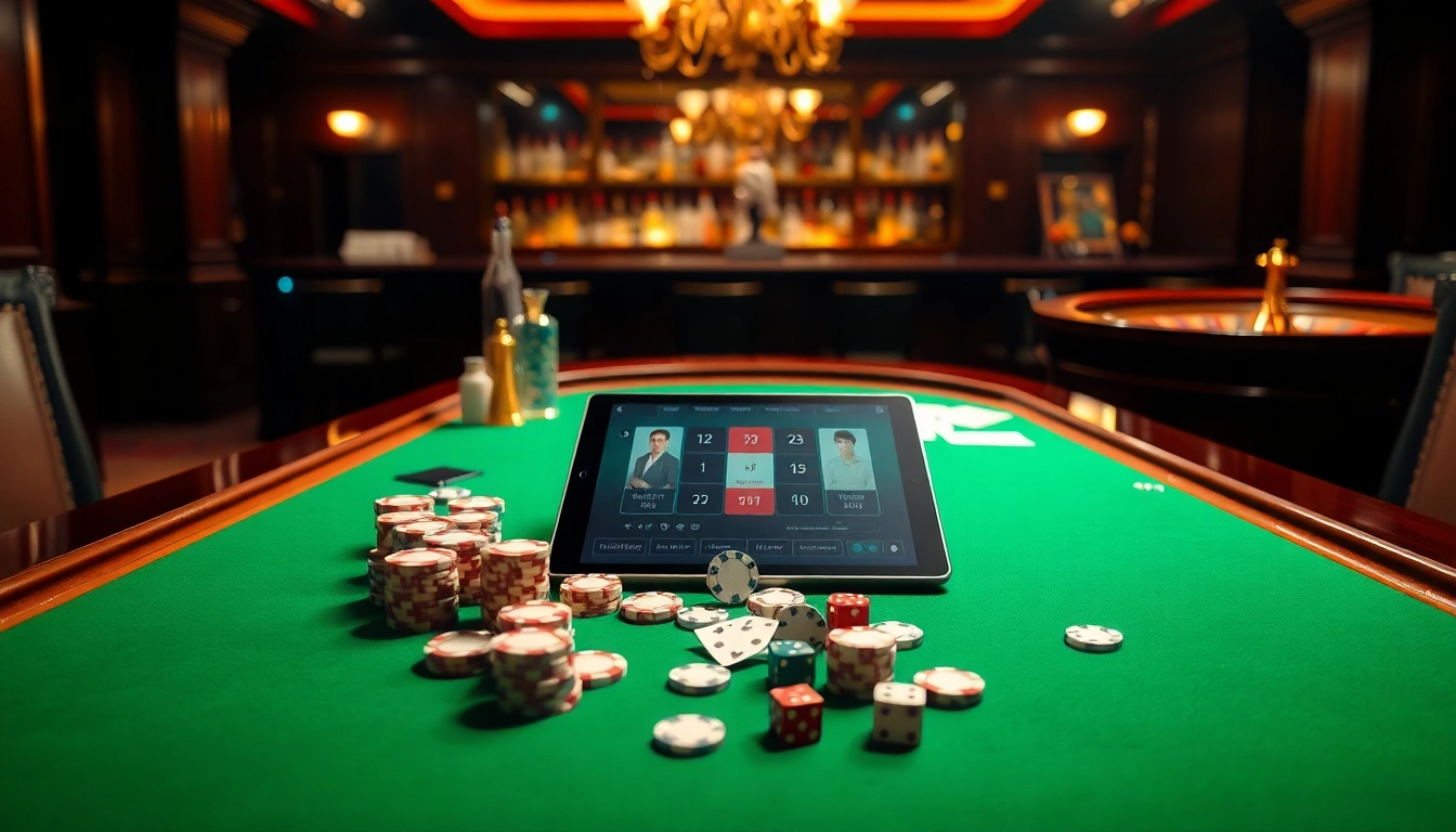 Experience the thrill of gambling at https://tg881.net/ with poker chips, roulette wheels, and a luxurious casino vibe.