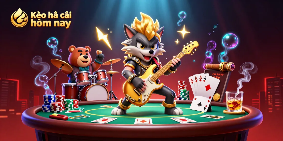 Experience the thrill of Kèo nhà cái hôm nay with electrifying action and vibrant casino elements.