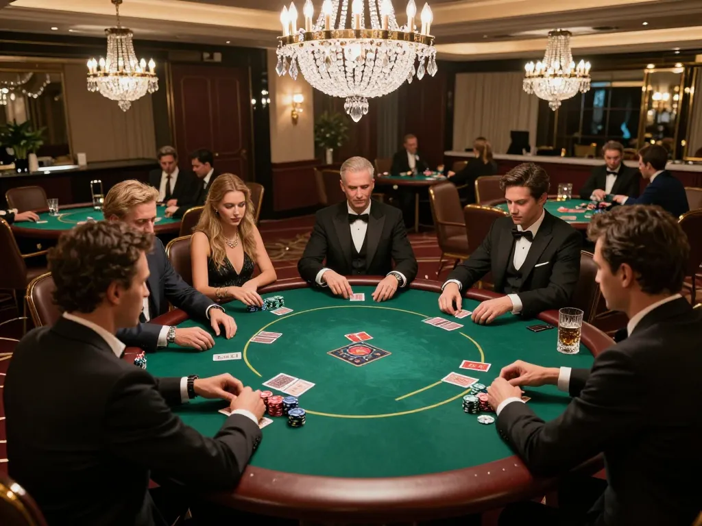 vu88 players enjoying exclusive poker game in luxurious VIP room atmosphere