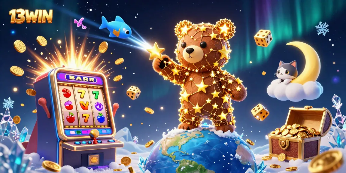 Engage thrilling gameplay with 13WIN's vibrant casino themes and jackpot excitement.