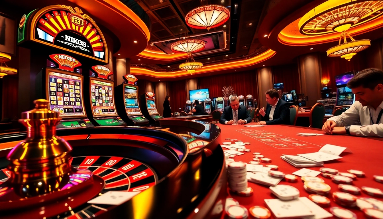Engage in thrilling gameplay at https://nk88zz.bio/ featuring roulette, poker, and sports betting excitement.