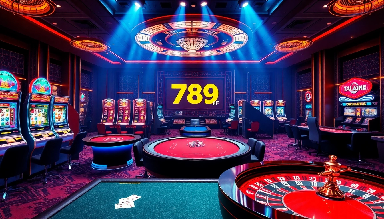 Engaging online gambling scene at https://789f.site/ with vibrant casino elements and excitement.