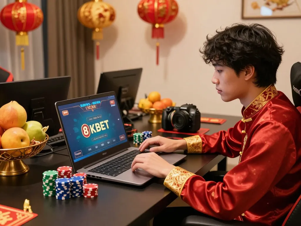 Immerse yourself in the festive luxury of 8kbet gaming experience during Tết 2026.