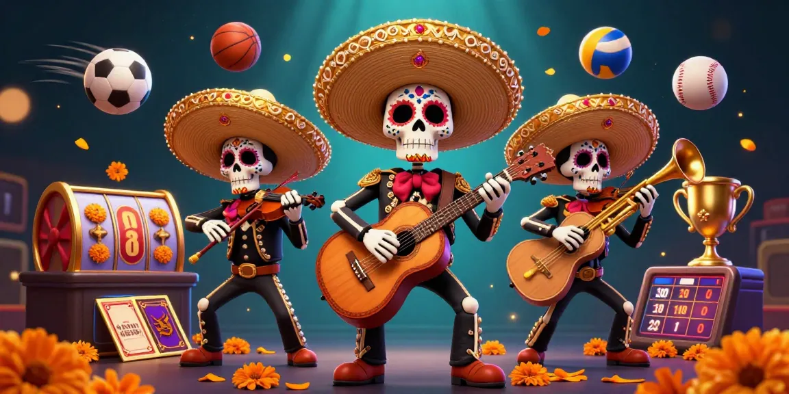 Experience thrilling gaming at 23win23 with our vibrant mariachi band illustration featuring live casino elements.