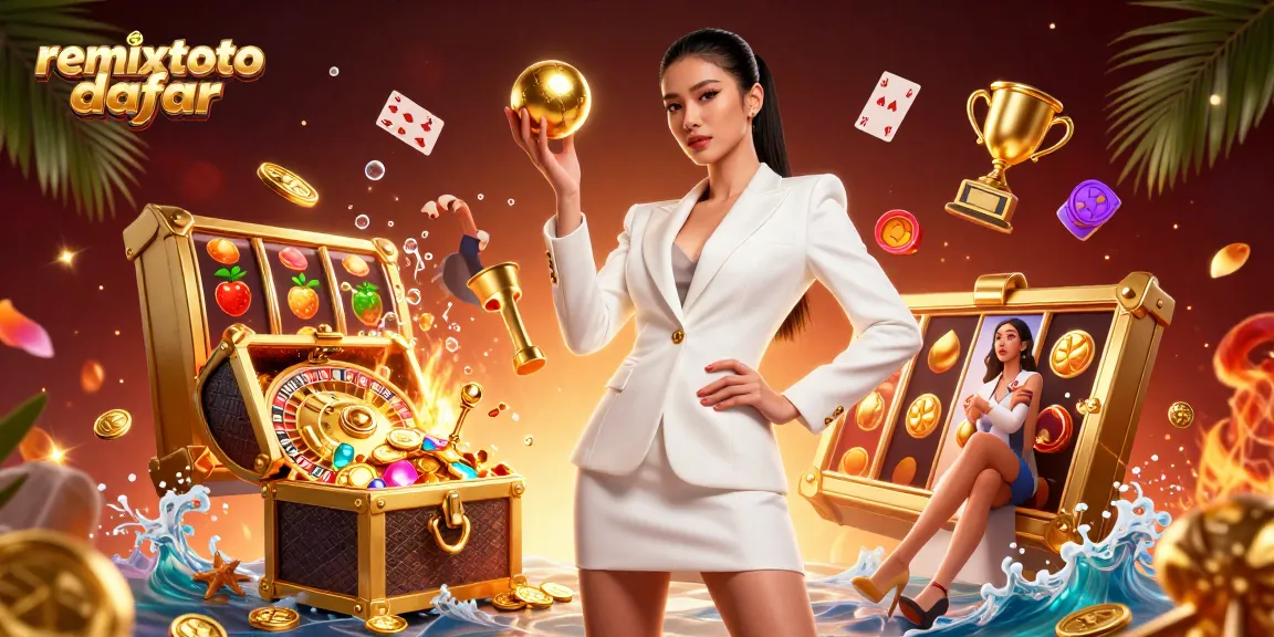 Play exciting games at remixtoto daftar with a glamorous casino atmosphere and stunning visuals.