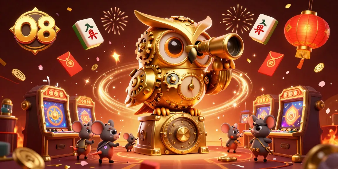 Experience the enchanting world of O8 casino with vibrant characters and dynamic gaming elements.