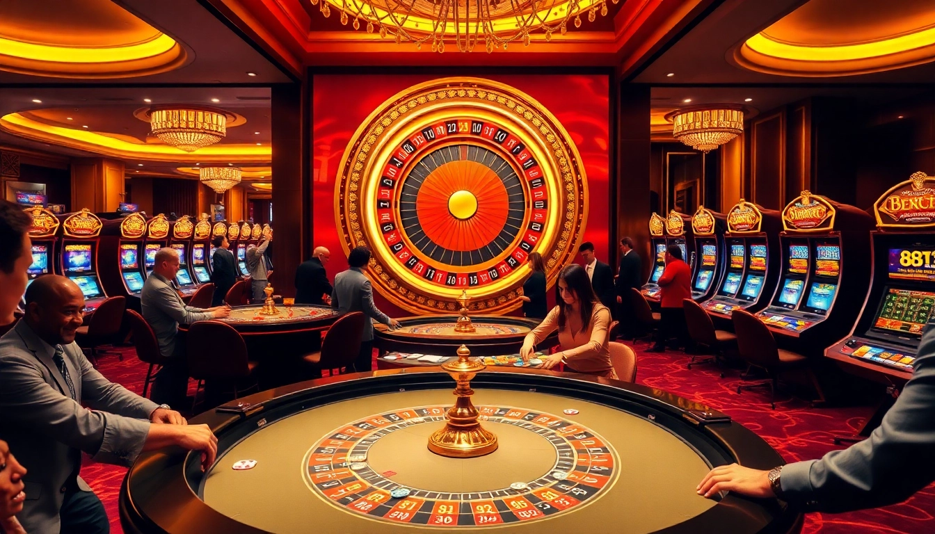Experience the thrill of gambling at https://8kbet.insure/ with vibrant tables, high-stakes play, and luxury.