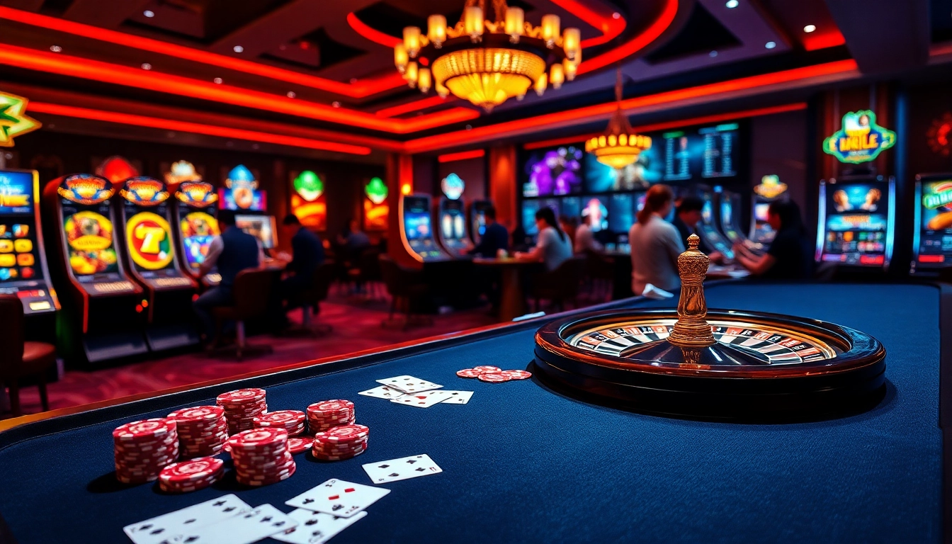 Experience thrilling gameplay at https://32wingroup.com/ with vibrant casino tables and exciting games.