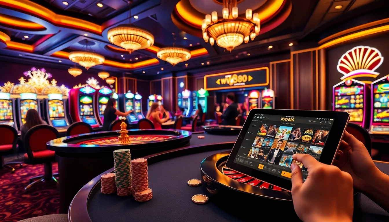 Experience thrilling casino action at ww88 with vibrant games and exciting atmosphere.