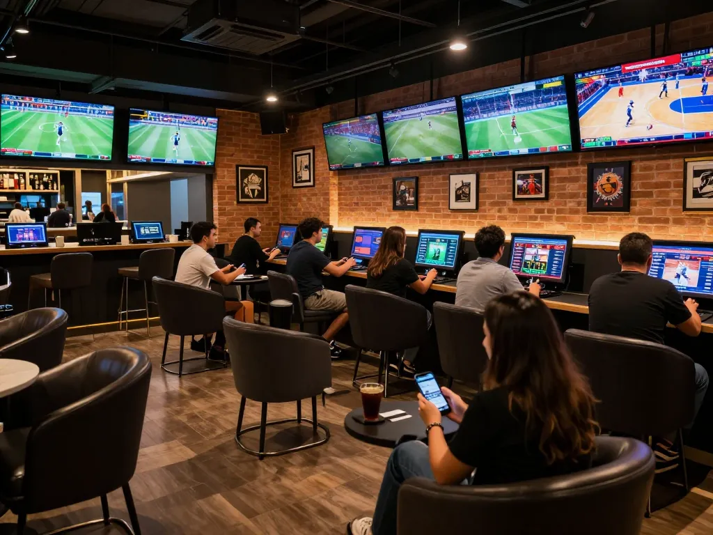 Bet on sports at 4444win sportsbook with dynamic live events and modern ambiance.