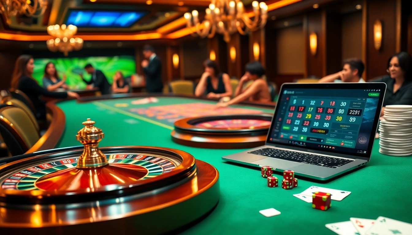Experience luxurious online gaming at https://ax88.bid/ with exciting casino tables and vibrant gameplay elements.