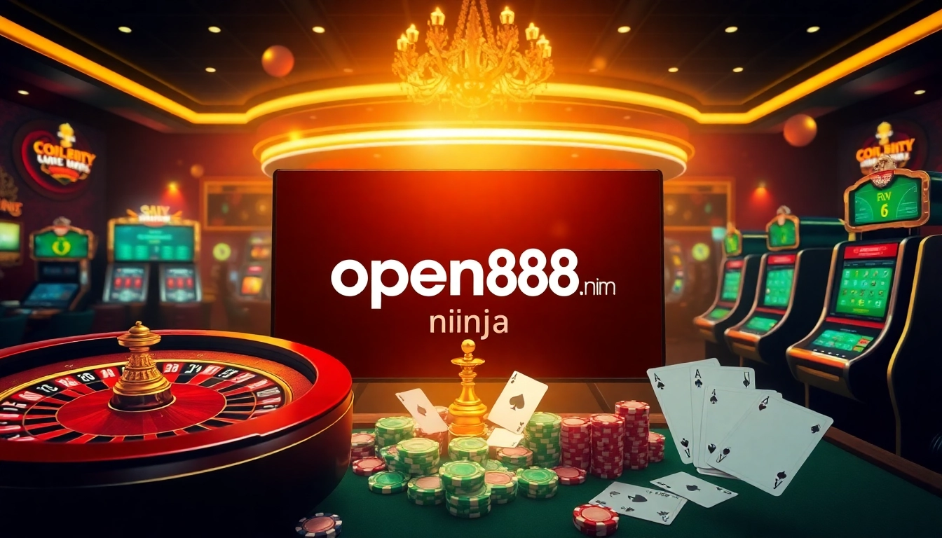 Experience high-stakes excitement at open88.ninja with vibrant casino games and betting action.
