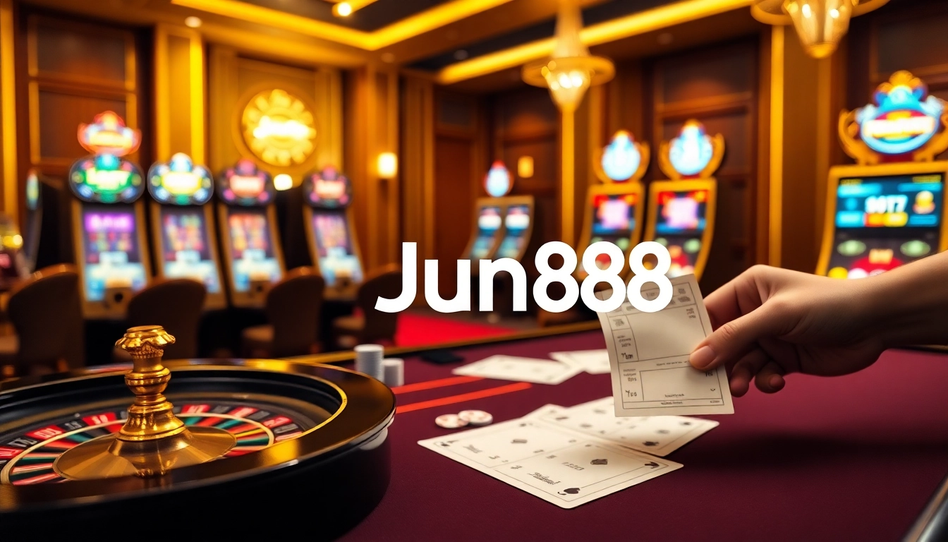 Experience thrilling gameplay at https://jun88.now/ with an exciting casino atmosphere.