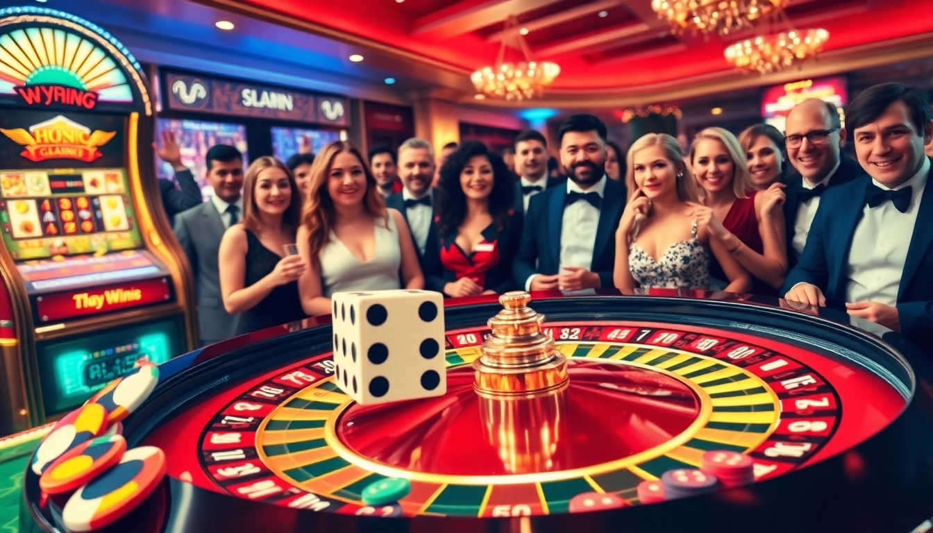 Experience electrifying wins at a luxury casino featuring hay win-inspired roulette and slot games.
