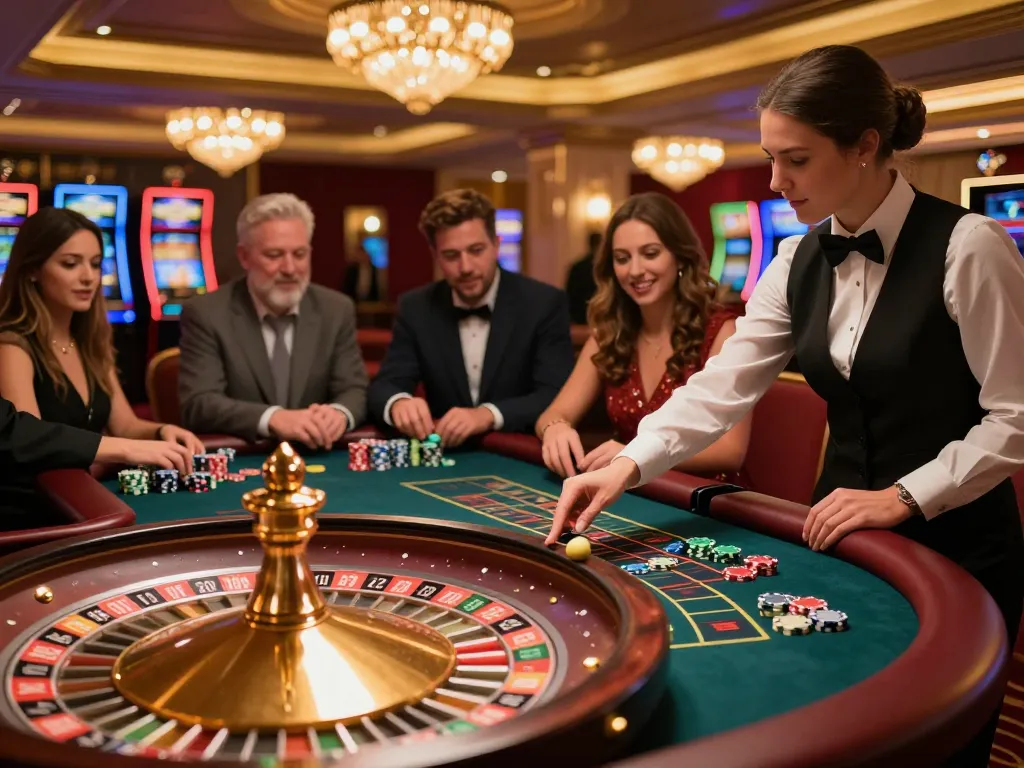 Experience the thrill of roulette at 79KING casino with eager players and vibrant atmosphere