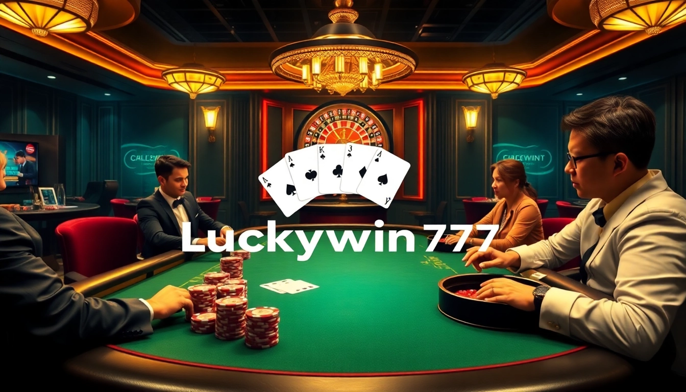 Experience the thrill of winning at Luckywin777 with vibrant casino games and professional players.