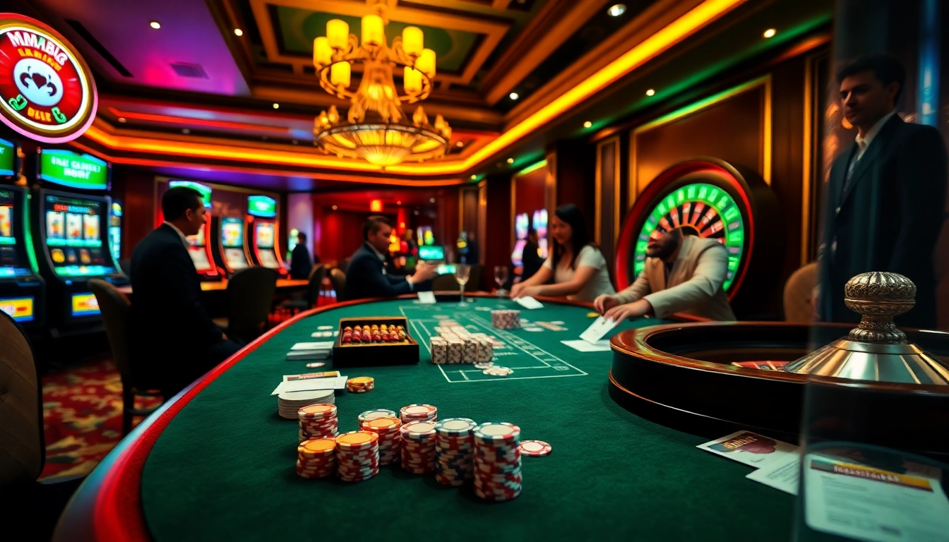 Engage with thrilling games at https://mm88.london/ featuring poker tables, roulette wheels, and vibrant slot machines.
