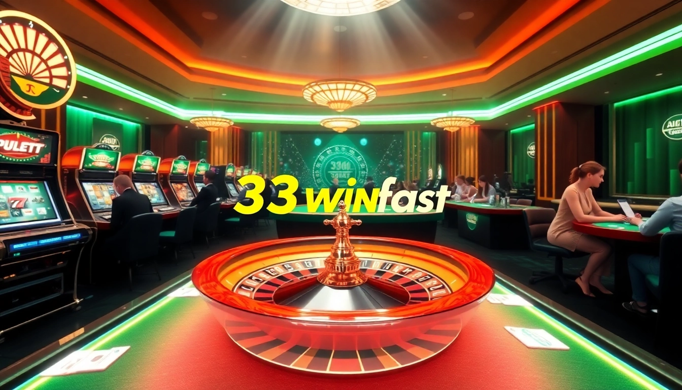 Experience the excitement of online gambling with 33win.fast and its luxurious gaming options.
