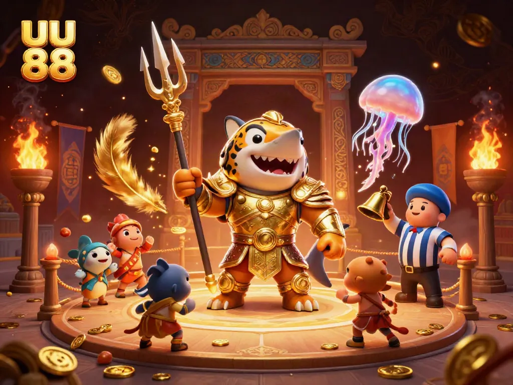 Experience thrilling gameplay with uu 88 featuring a dynamic underwater casino scene.