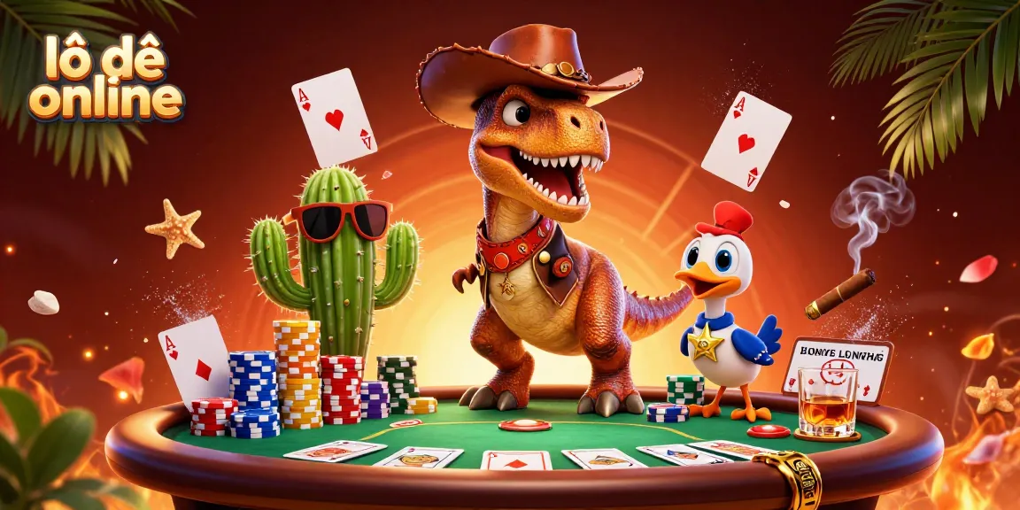 Engage with lô đề online featuring a vibrant scene of characters and dynamic gambling elements.