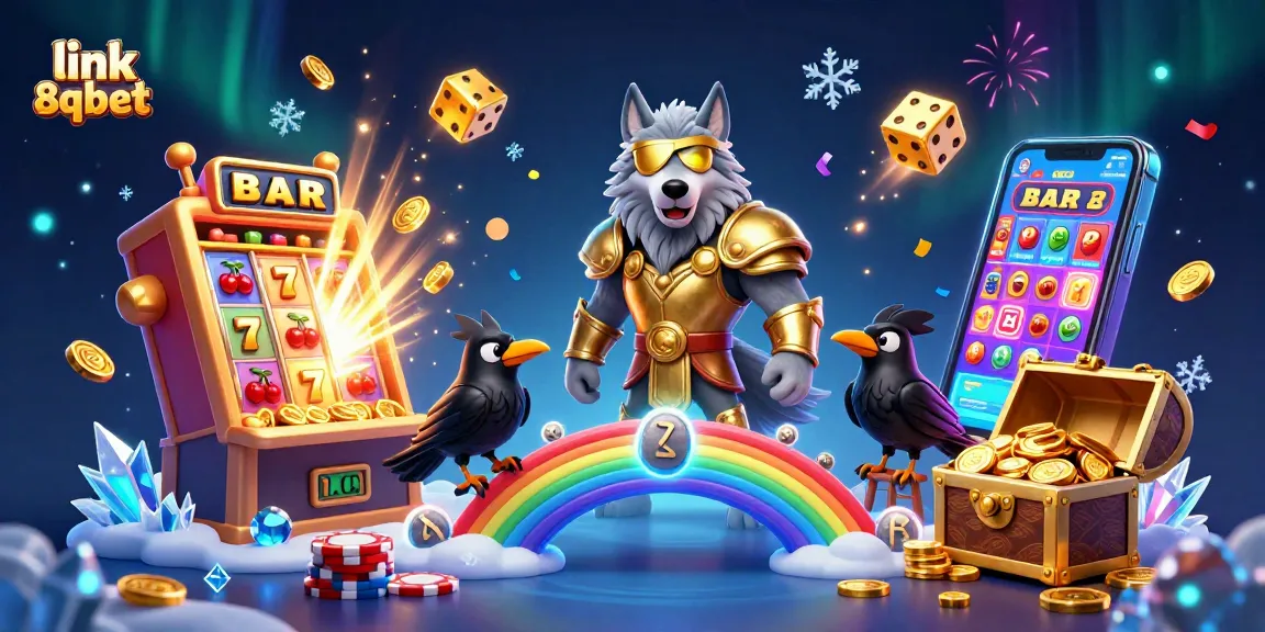 Experience winning excitement with link 8qbet surrounded by stunning casino elements and engaging characters.