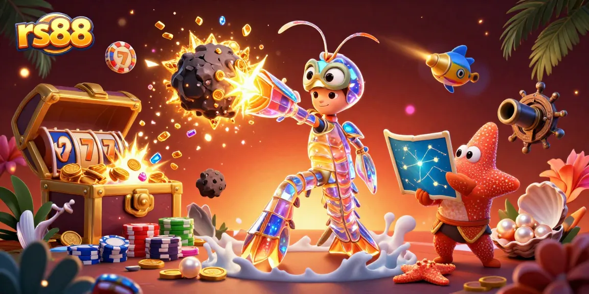 Experience thrilling gameplay with rs88's exciting galactic casino adventure featuring gems, coins, and lucky symbols.