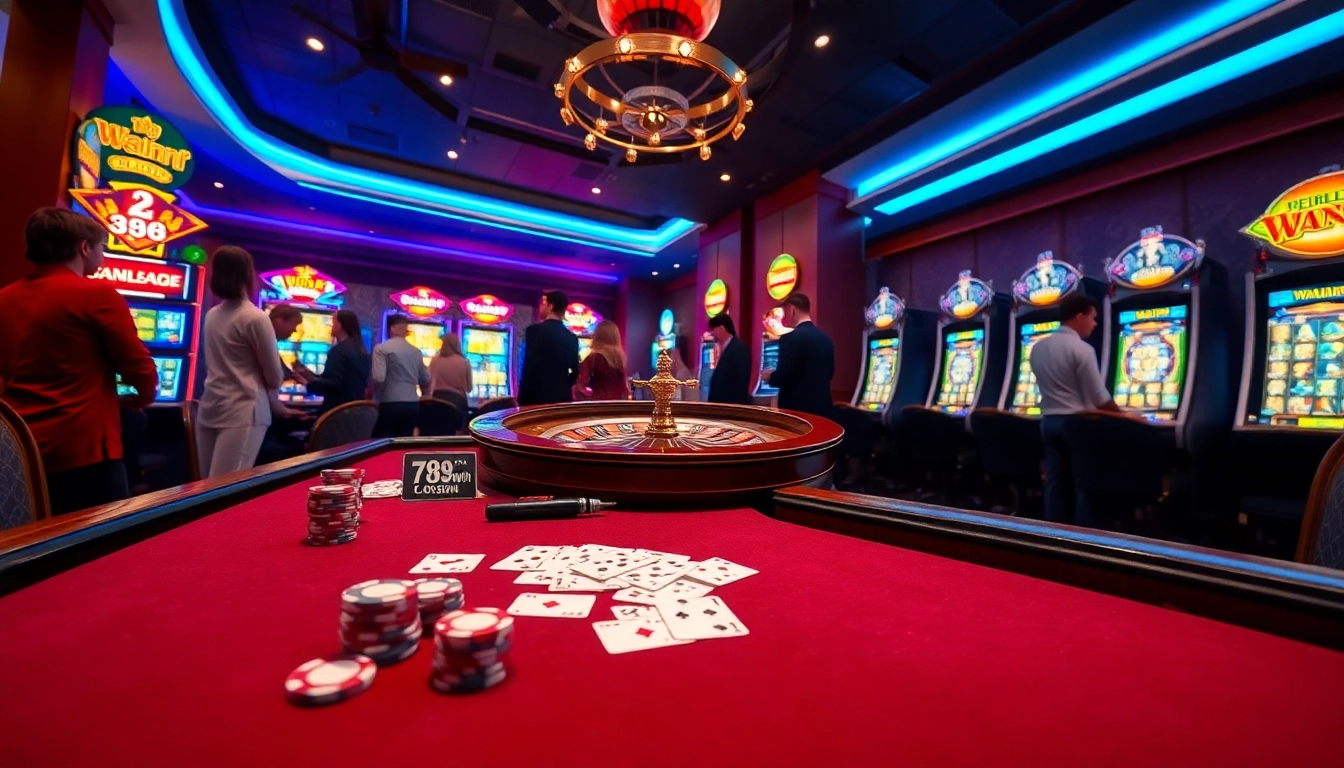 Experience thrilling gameplay at 789win com casino featuring diverse games like slots and poker.