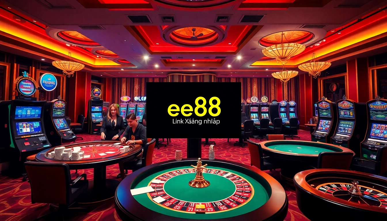 Engage in the thrill of the casino with the ee88 link đăng nhập on an innovative online interface.