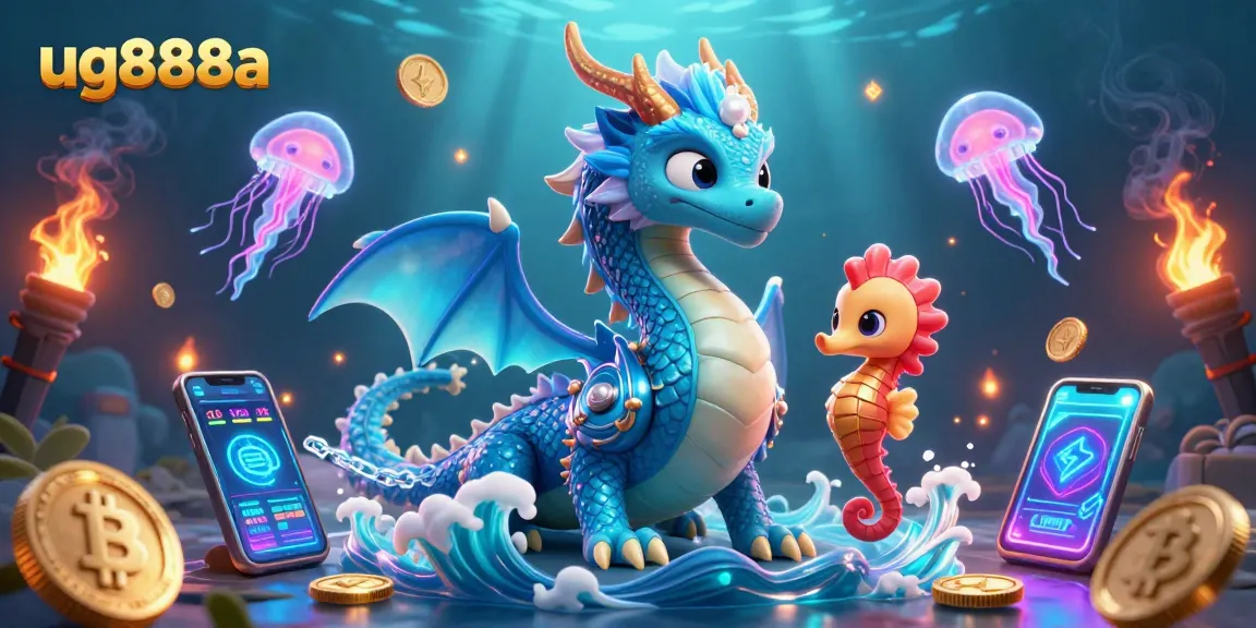 Experience the excitement of ug888a with mystical characters amidst vibrant gaming symbols!