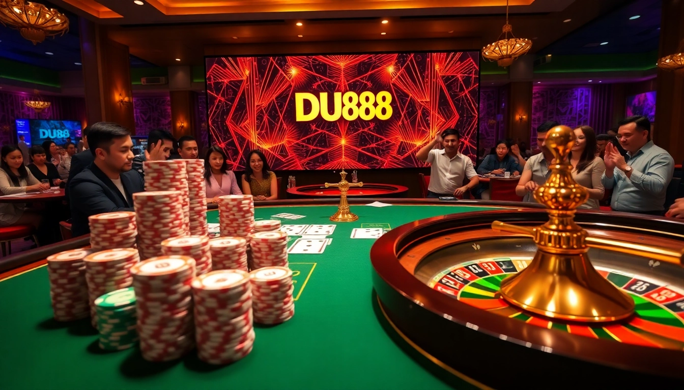 Engage with thrilling poker action at https://du88.sbs/ with vibrant gaming visuals and excitement.